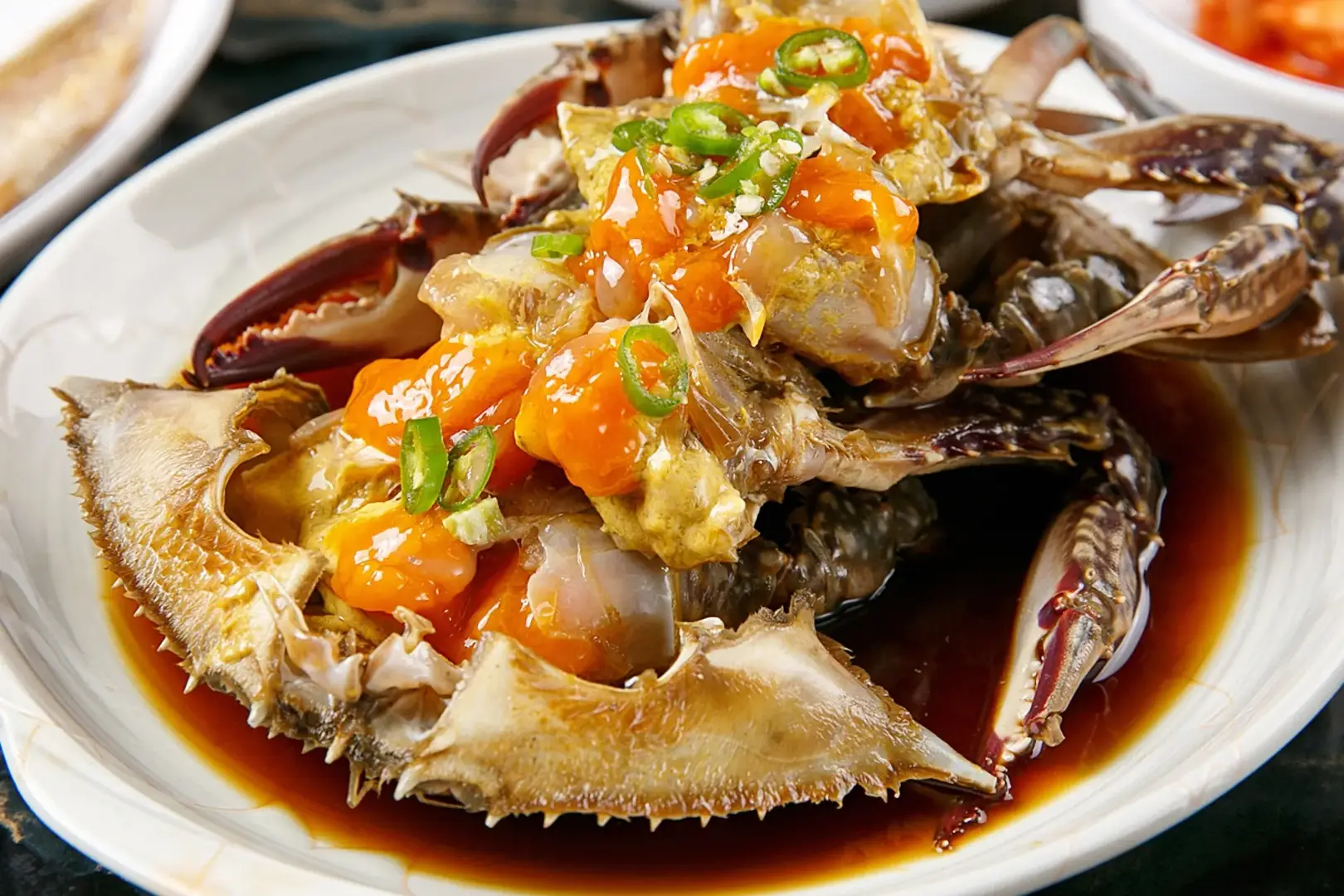 Authentic Ganjang Gejang (Soy sauce marinated crabs)