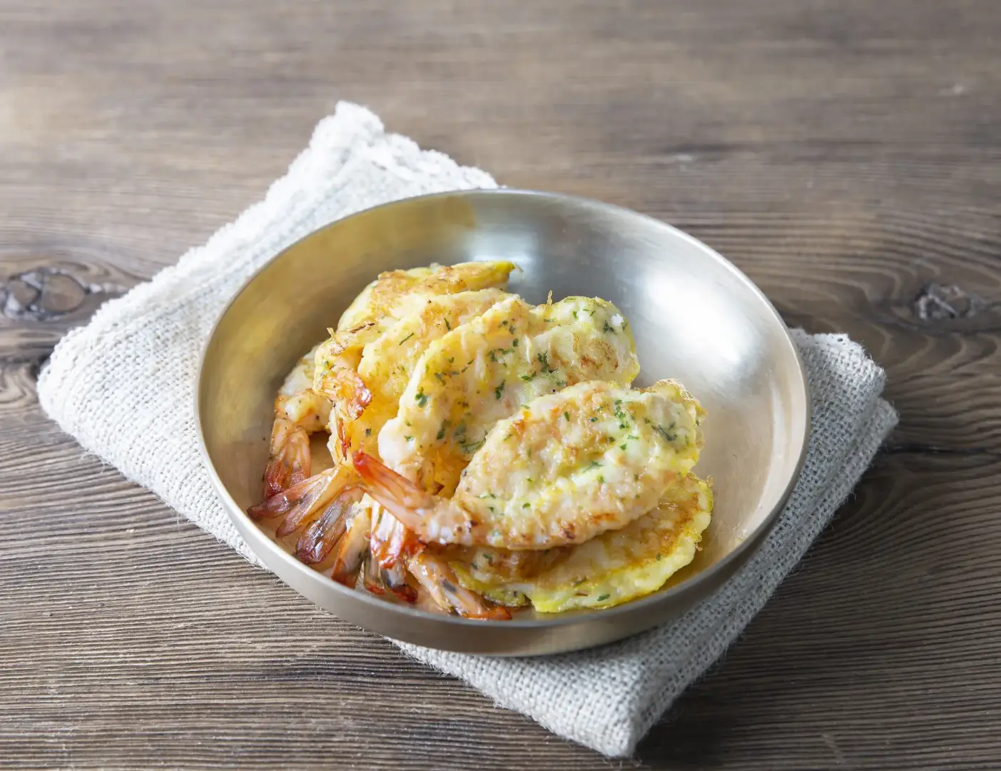 Korean Shrimp Pancakes