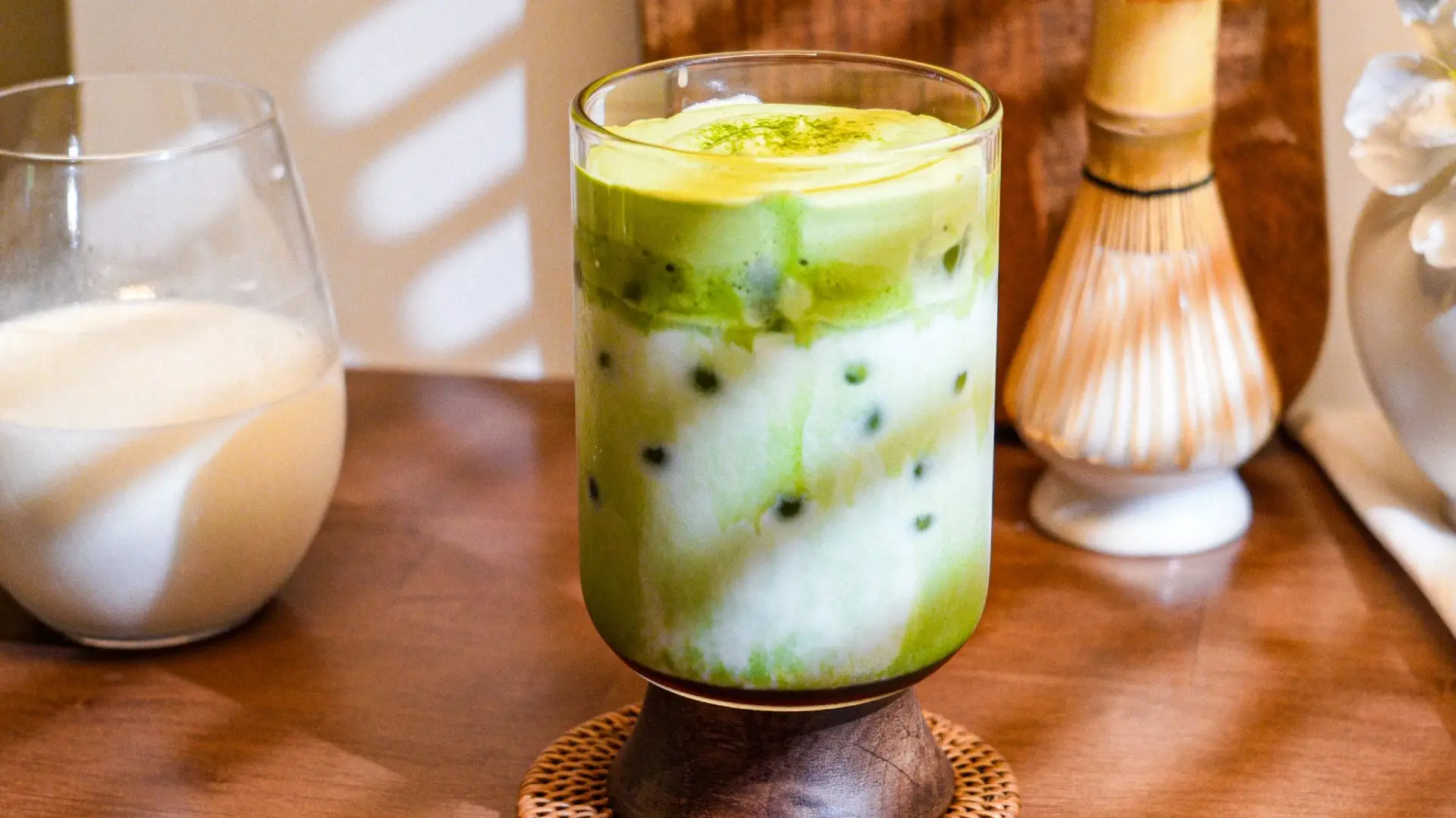 Korean Salted Matcha Cream Latte