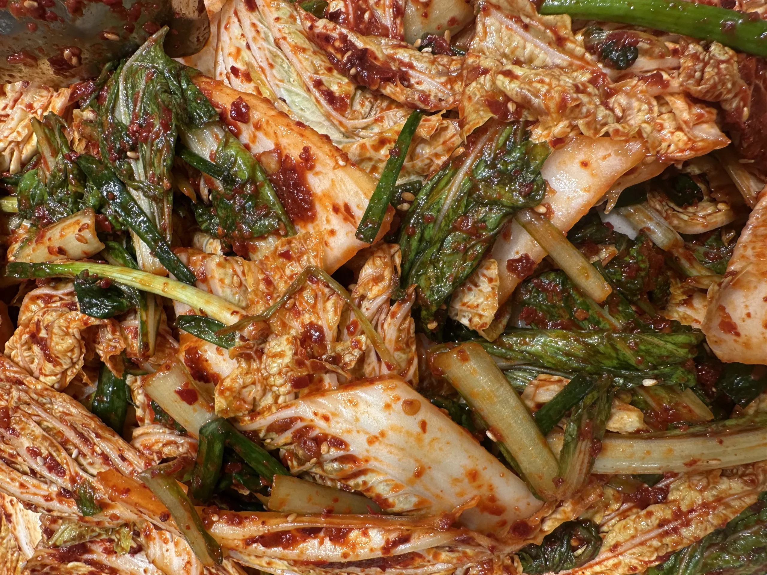 Geotjeori – Unfermented Kimchi