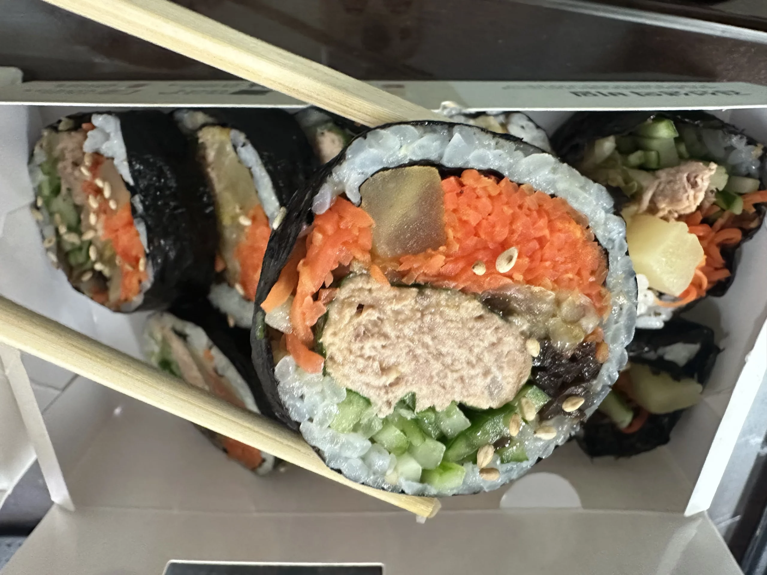 My lunch today – South Korea is a delivery paradise