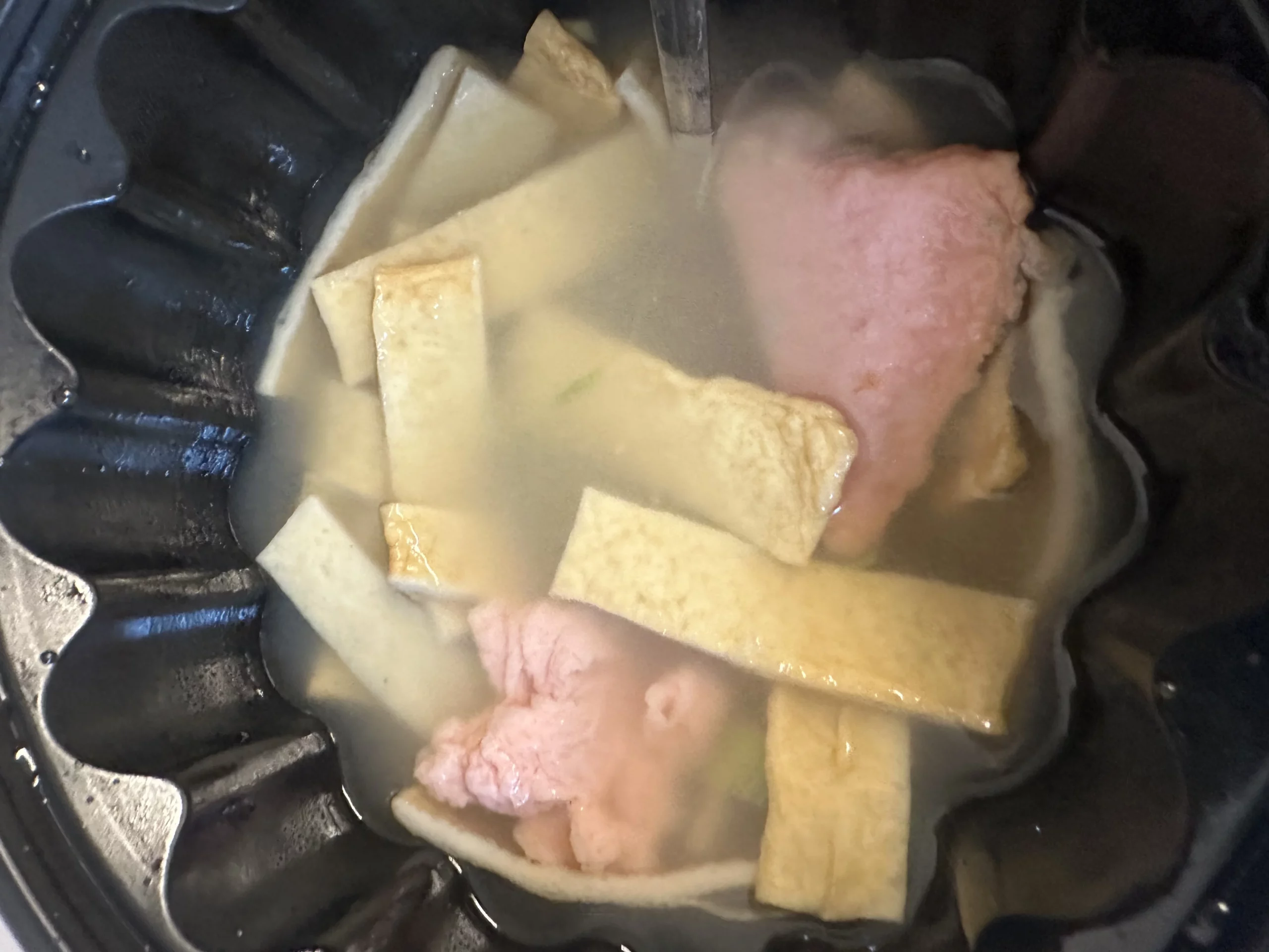 Fish Cake (Odeng 오뎅) soup is perfect for the cold winter