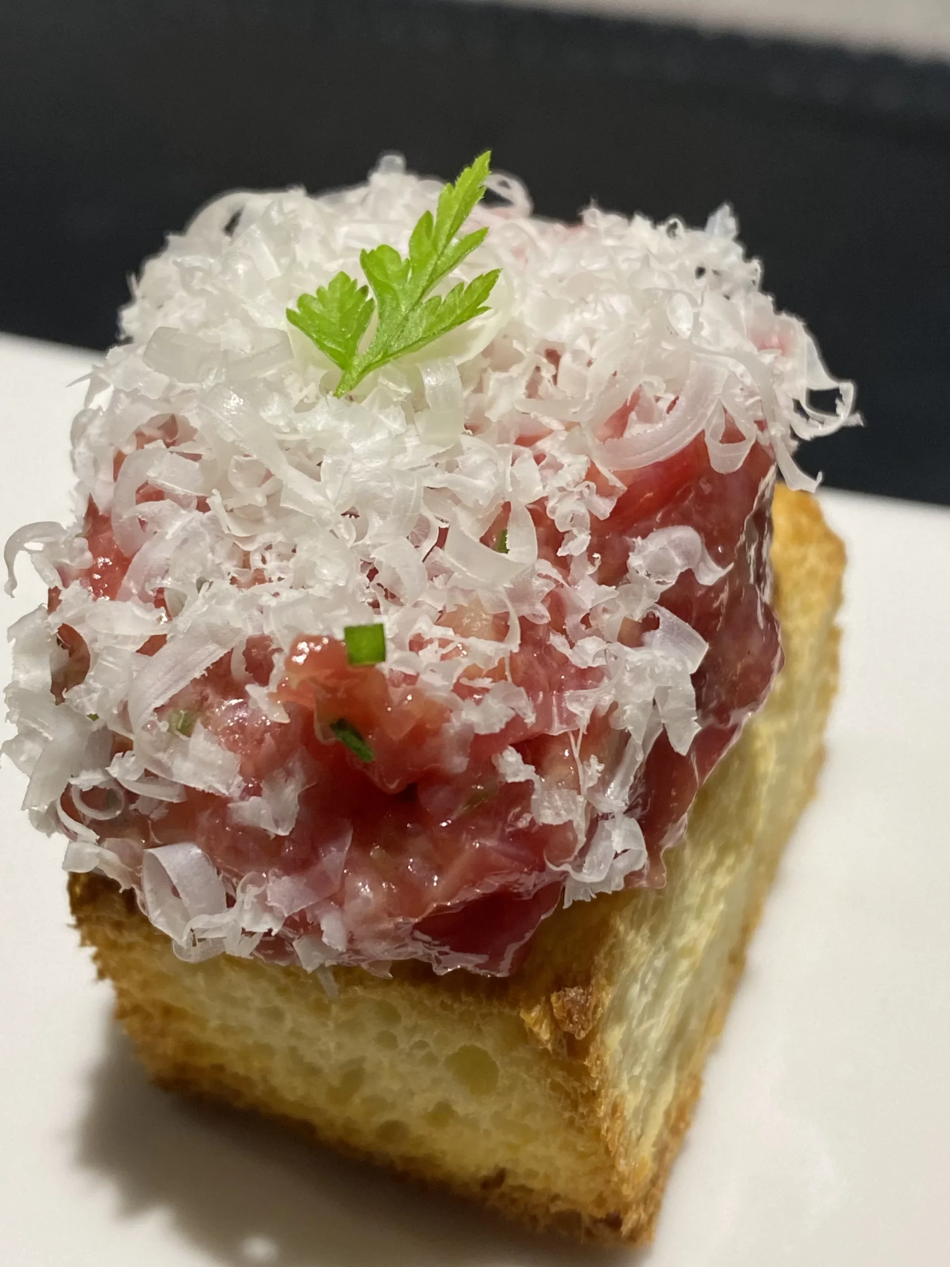 Korean Yukhoe Brioche from Daejeon!!