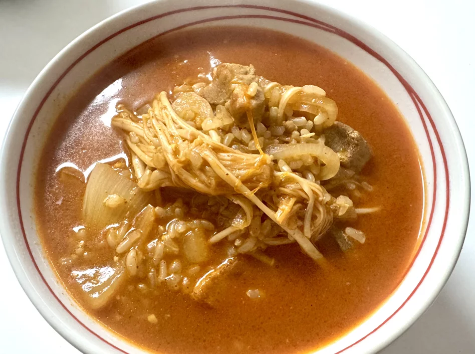 Doenjang & Gochujang Rice Soup