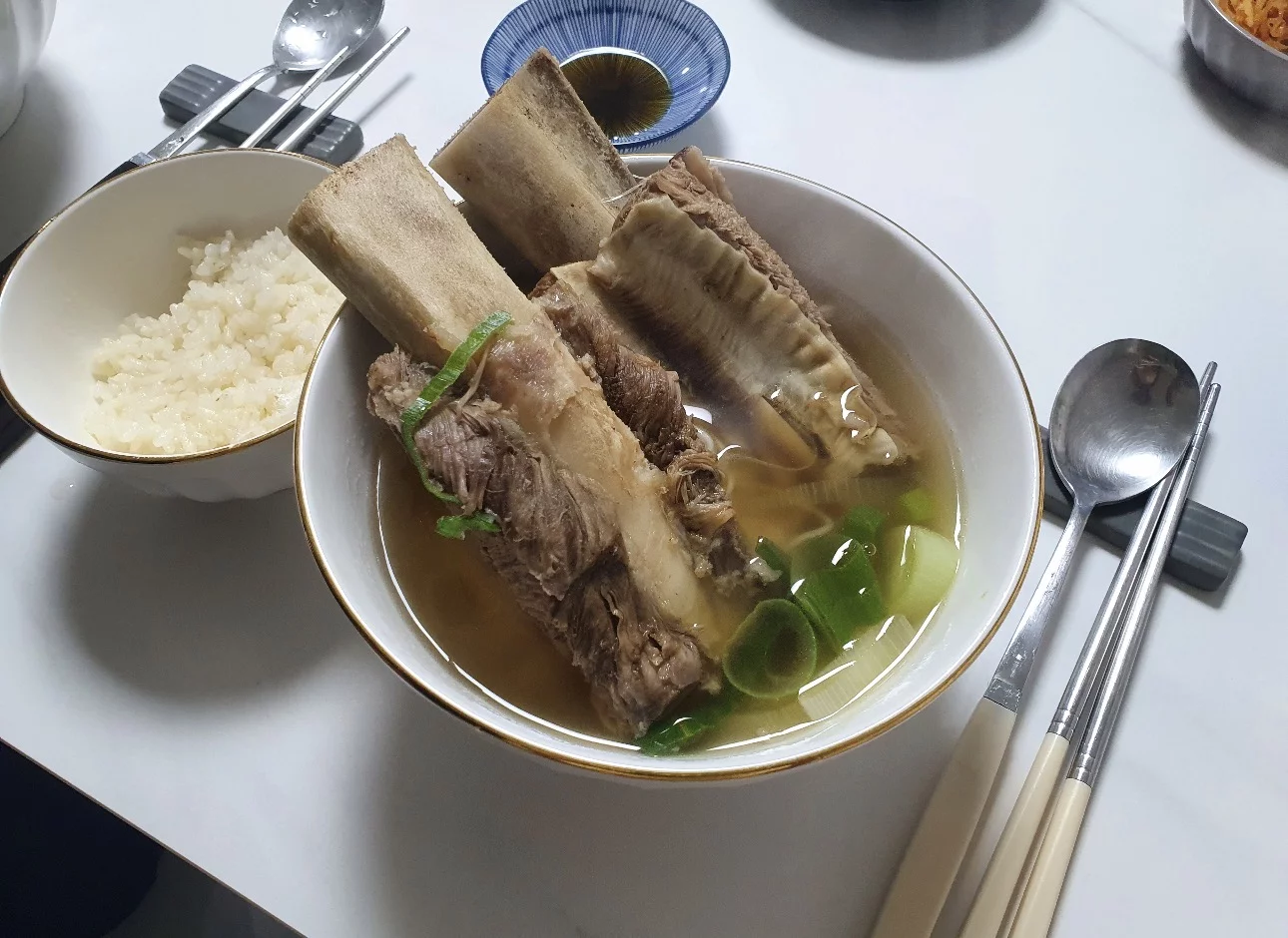 Warm, comforting galbitang