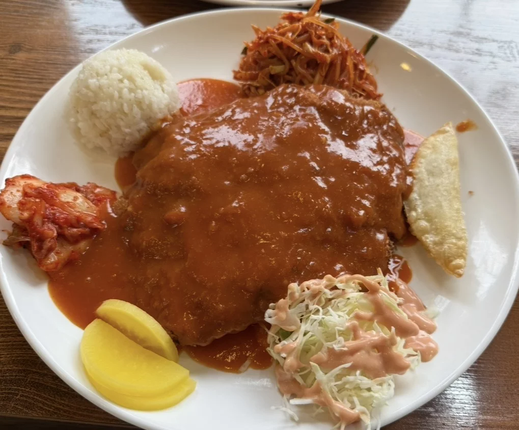 Korean-style Pork Cutlet