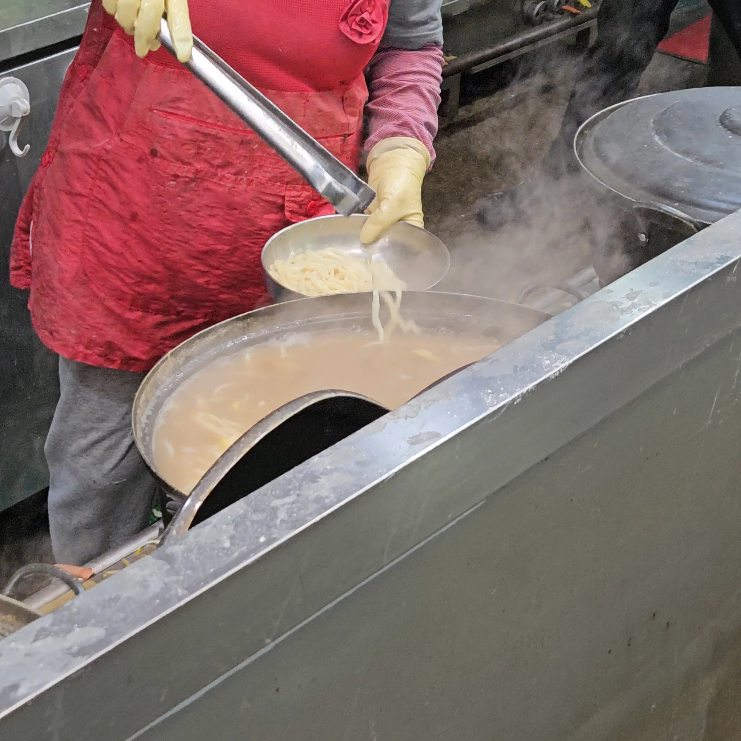 Handmade Kalguksu at Gwangmyeong Market