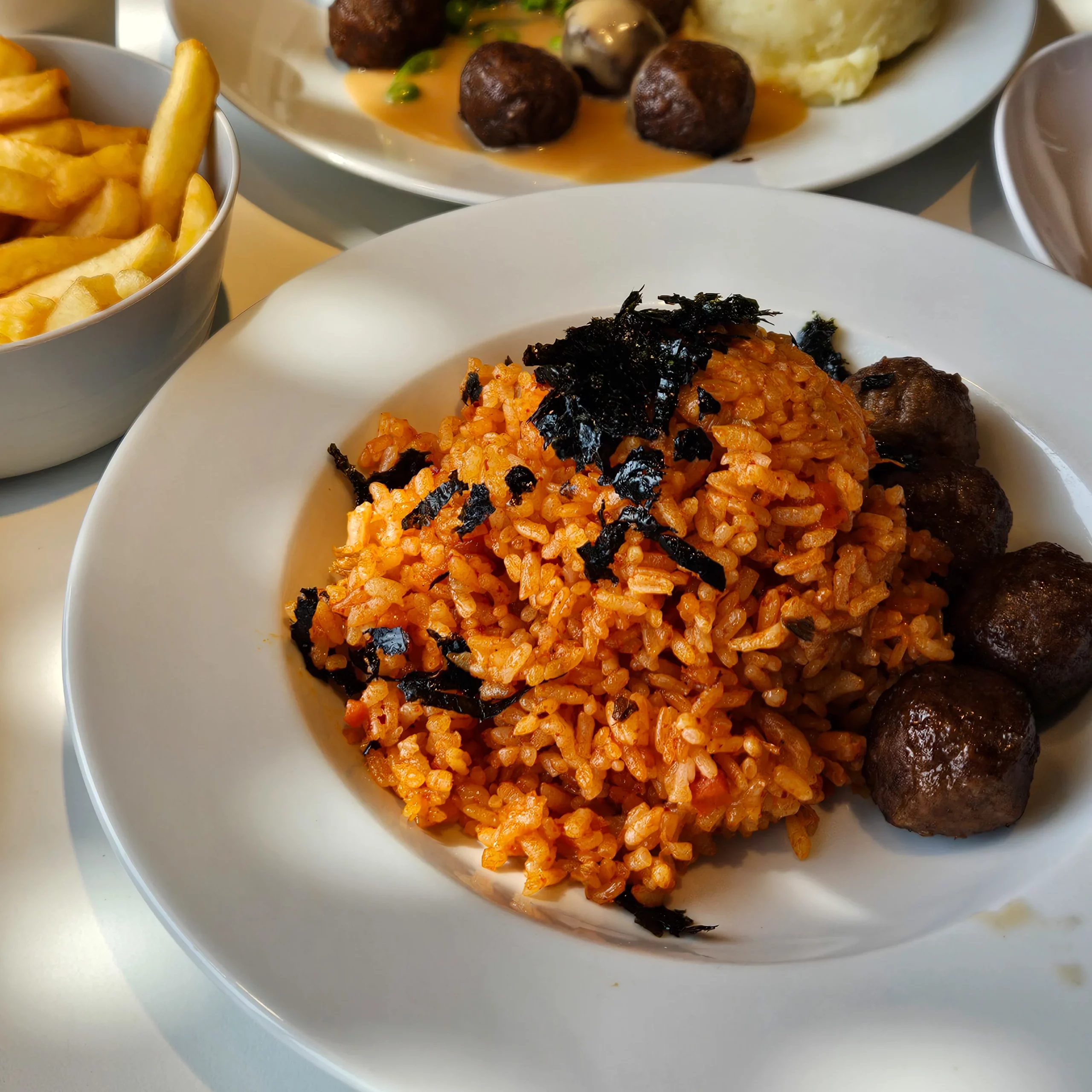 There’s kimchi fried rice at the IKEA restaurant in Korea!