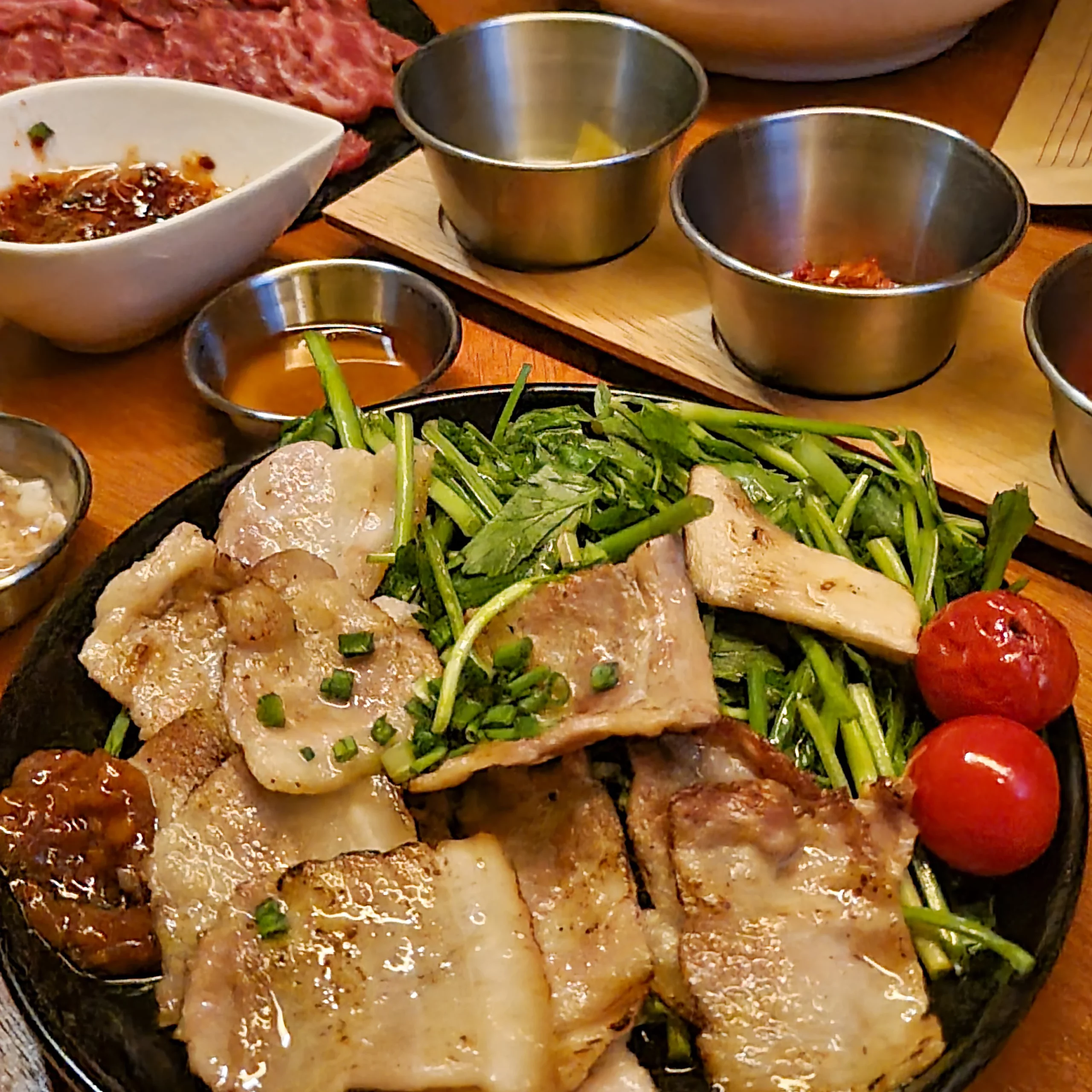 Minari Samgyeopsal & Cream Makgeolli! 🔥🥬