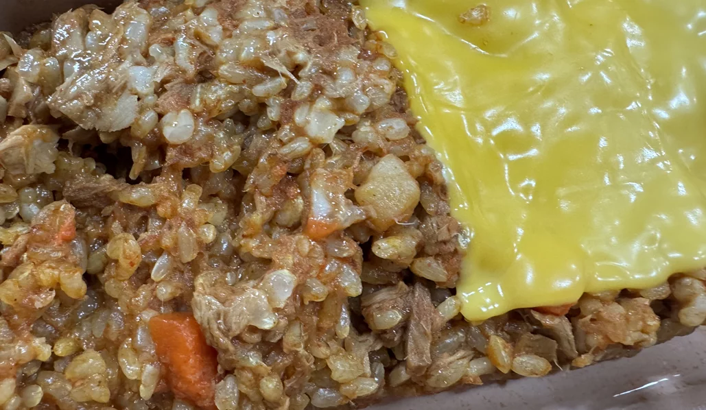 Spicy chili tuna fried rice