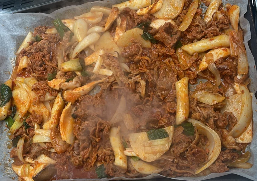 Duck bulgogi