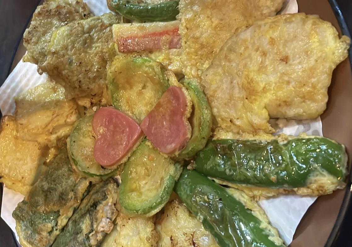 Assorted Korean pancakes