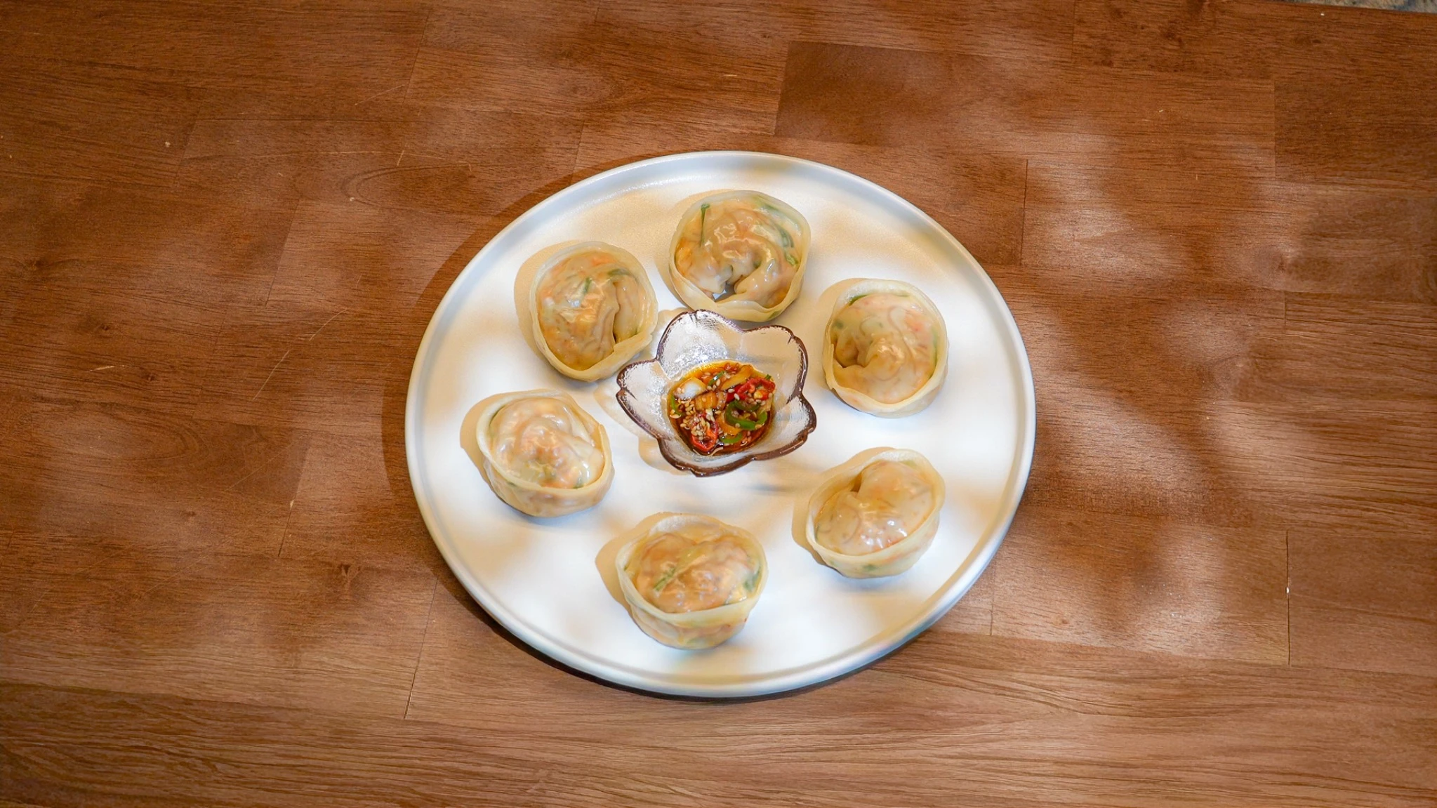 Homemade Aged Kimchi Dumplings